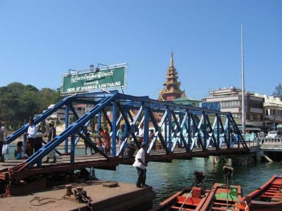 Kawthaung Port South Myanmar