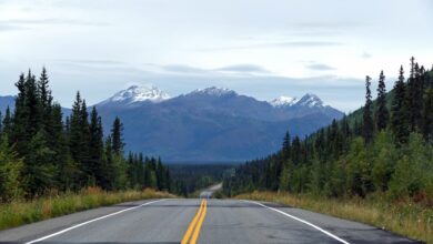 Traveling Alaska Mountains