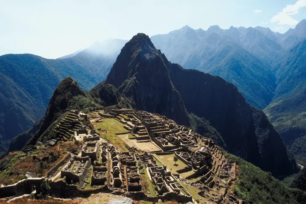 Machu Picchu Peru From Above