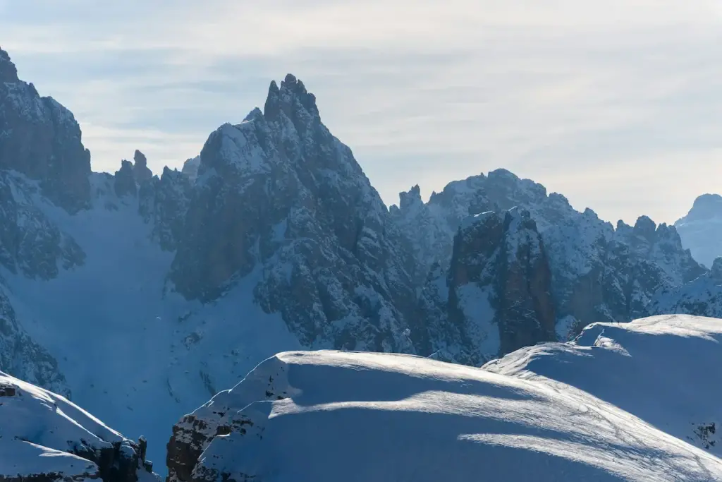 Italian Alps In Monte Elmo